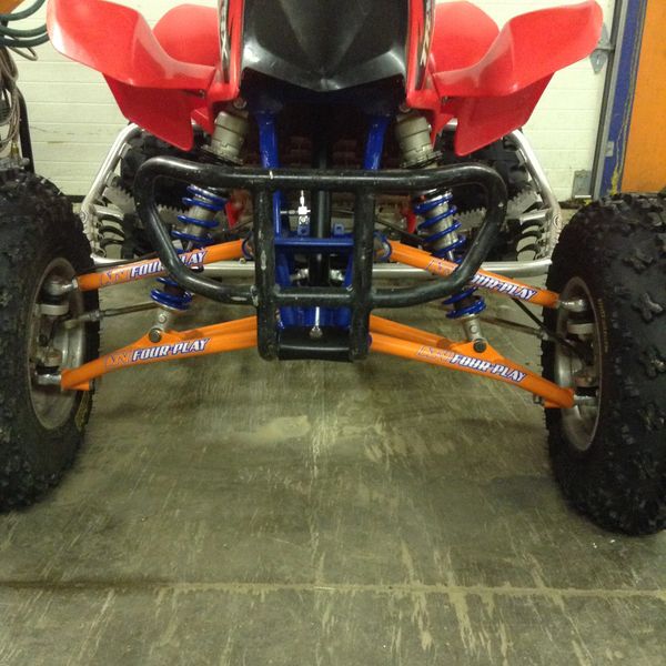 ATV Four Play, Honda TRX450R Standard travel +1" A arms ATV