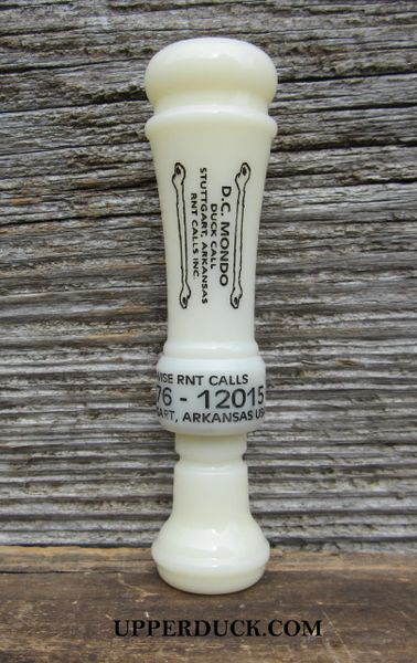 RNT DC MONDO DUCK CALL ACRYLIC IVORY CUT-DOWN SINGLE REED | UPPERDUCK ...