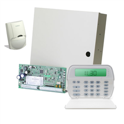 DSC Hybrid Wired and Wireless Alarm System Kit PC1832 with RFK Full Keypad