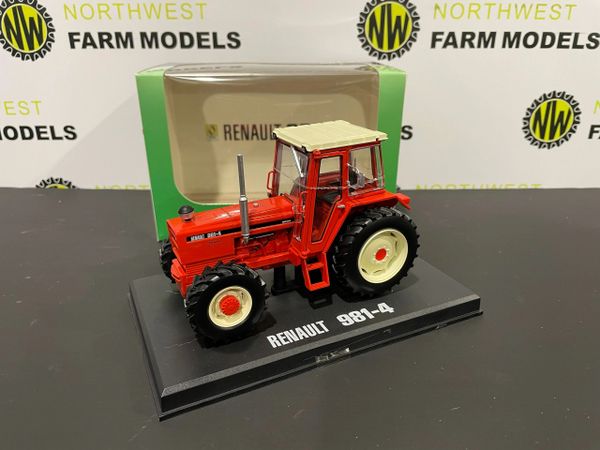 REPLICAGRI REP178 1:32 SCALE RENAULT 981-4 4WD TRACTOR Red Diecast Model Car EUR 63,60 - FR