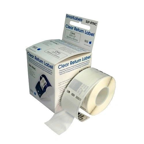 CLEAR RETURN LABELS - SLP-RTNC