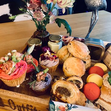 Artisan Afternoon Tea service, delivered to your home. Haywards Heath,  Hassocks, Hurstpierpoint, Di