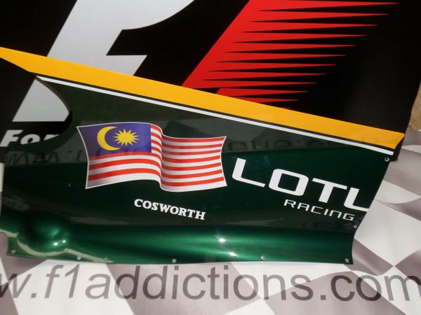 A VERY RARE ITEM. Lotus T127 test engine cover. | Ever ...