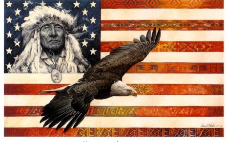 "Spirit of America" - 19x24.5 by David C Berhens, Limited Edition Print