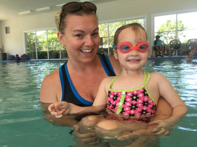 Certified Survival Infant Swimming Lessons Instructor Kimberly Smith-Dehler