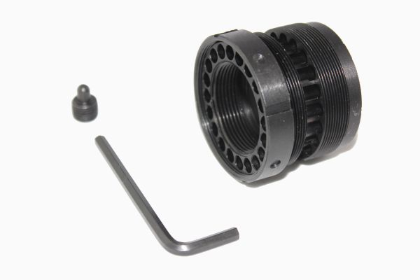 Standard Barrel Nut With Steel Jam Nut Ring For Free Float Quad R Tactical Skeleton