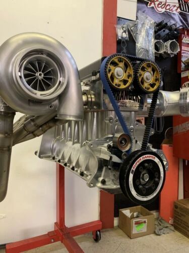 2JZ Billet Block 3000+ HP Drag Race Engine Toyota Supra 3.2 Turbo