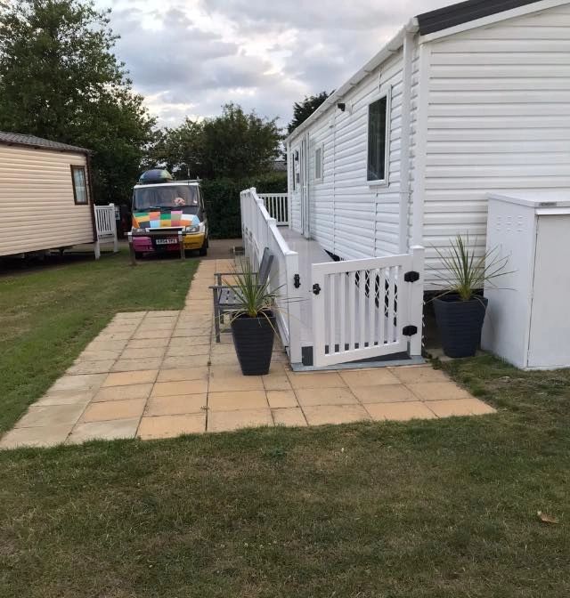 Wheelchair accessible caravan with ramped access in Caister on Sea