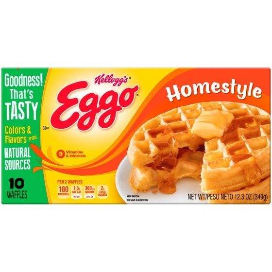 WAFFLES, EGGO, 12 COUNT, OUD