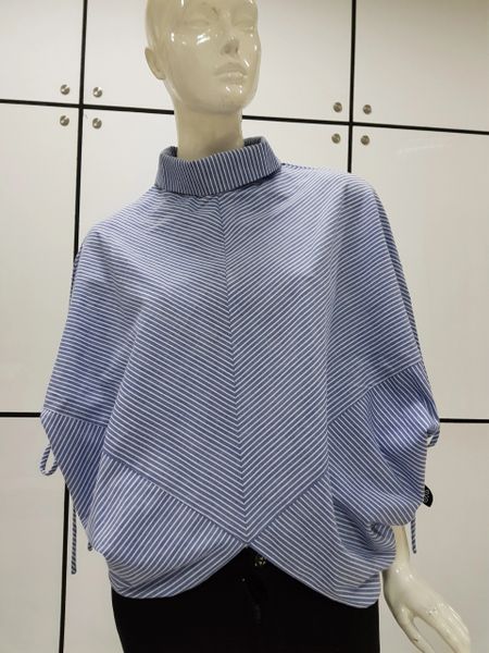 Blue Stripes Blouse 2 (IDR 279.500)