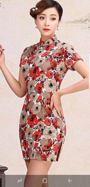 Flowery New Year Dress (IDR 599.500)