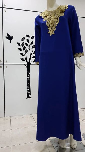 Blue Embroidered Dress (IDR 499.500)