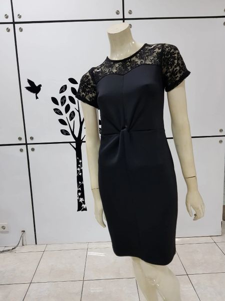 Embroidered Black Dress (IDR 499.500)