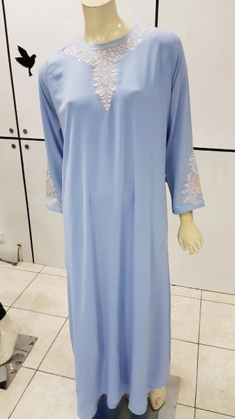 Sky Blue Embroidered Dress (IDR 499.500)