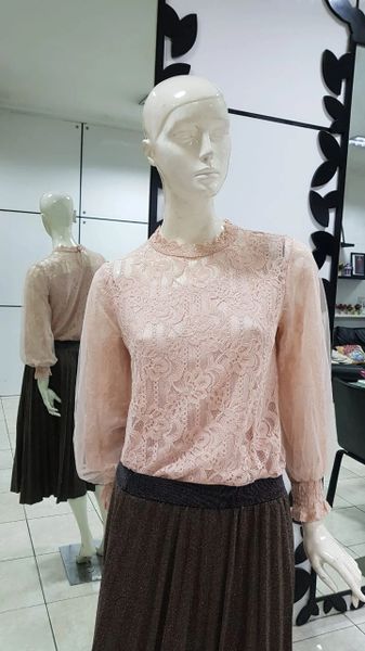 Natural Brocade Blouse (IDR 389.500)