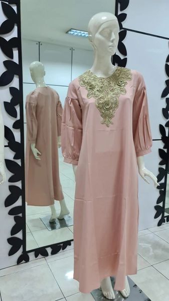 Embroidered Pink Eid Dress