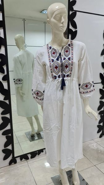 Long Sleeve Eid Embroidered Dress