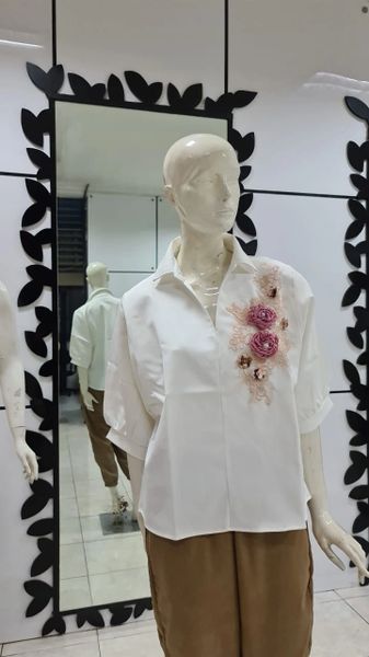 Blouse With Flowers