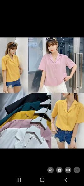 Blouse With 5 Different Colors