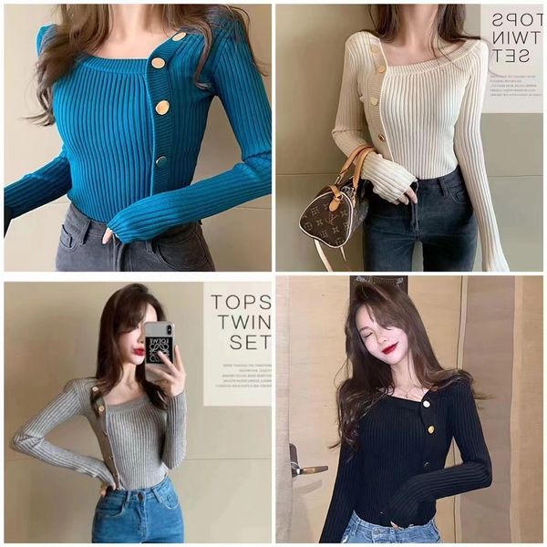 Button Knit Top