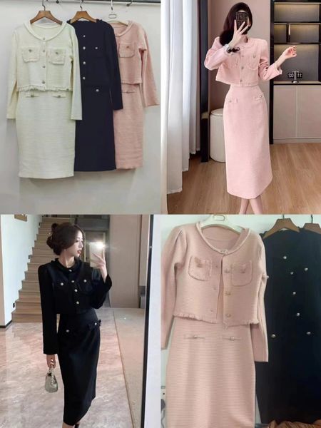 One Set Blazer Plus Dress