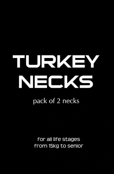 Turkey Necks 2 pack Extra Large Juicy & Meaty
