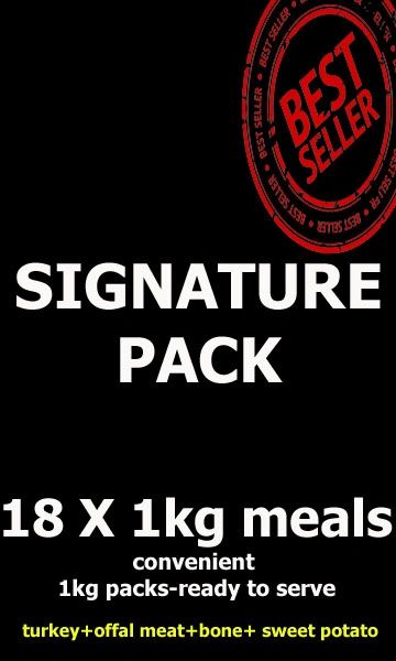 "Signature Pack" TURKEY 18 x 1kg Packs