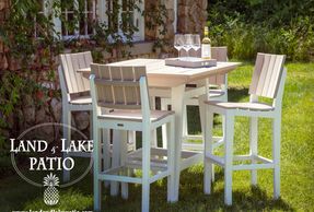 best poly dining sets Land-and-Lake-Patio outdoor-furniture-Scranton-Charleston-Summerville