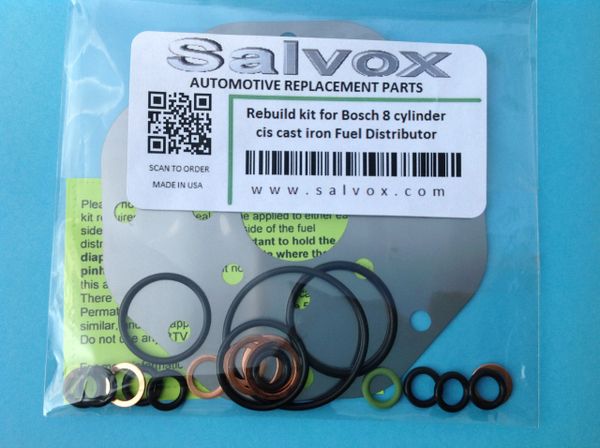 Mercedes 450 SL Rebuild kit to repair Bosch Fuel Distributor 0438100012