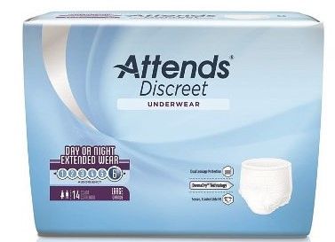 Attends OVERNIGHT Pull On/UNDERWER Heavy Absorbency Large 56/CS