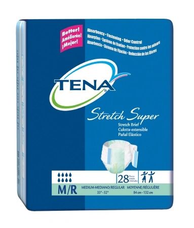TENA Stretch Super Medium Diapers - 56ct.