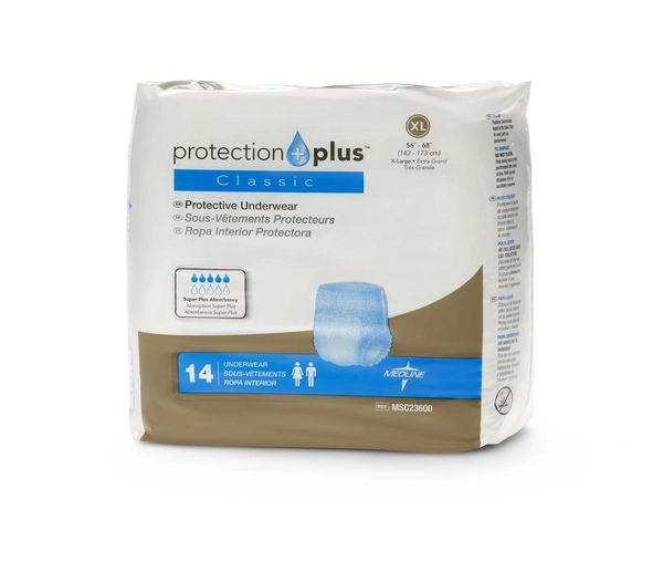 Protection Plus Classic Protective X-LARGE Underwear 56/CS