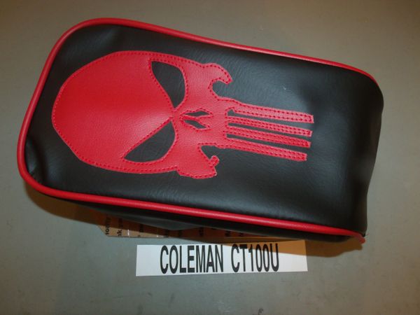 Coleman CT100U Mini Bike Seat Upholstery Punisher | lxmSpareTireCovers