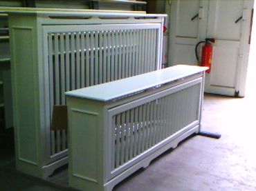 Heizkörperverkleidung 
Weiß lackiert 
Classic Line