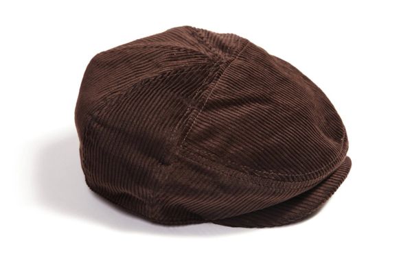 Classic Brown "Wood" Cap, Unisex, Made in Ireland