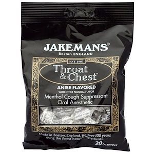 Jakemans Throat & Chest Soothing Menthol Sweets 100g
