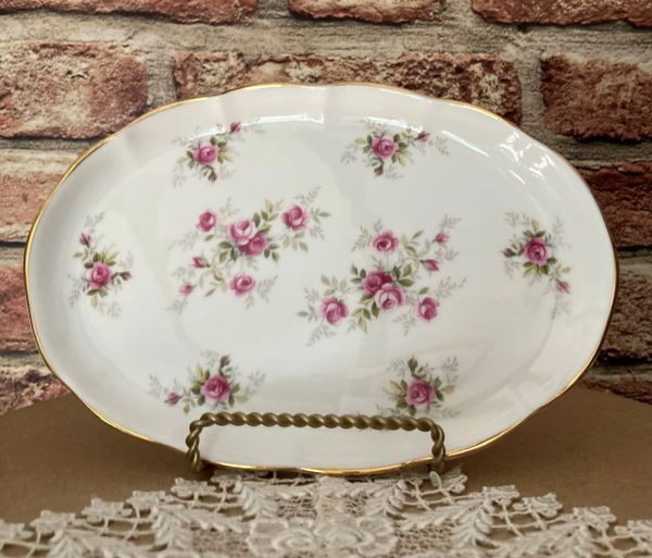 *RARE FIND* Heirloom Collection - Fine Bone China Tray