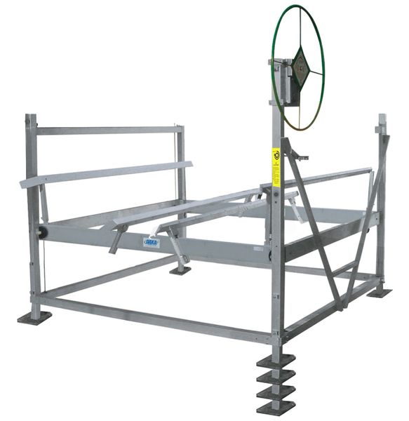 DAKA INTERNAL SCREW JACK LEVELING LEGS