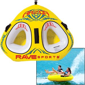 Rave Razor 2-Rider Abschlepptube – Wassertube Für Bis Zu 154 Kg, 152 Cm