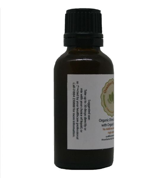 Organic Olive leaf extract with Organic Oregano oil Qualified