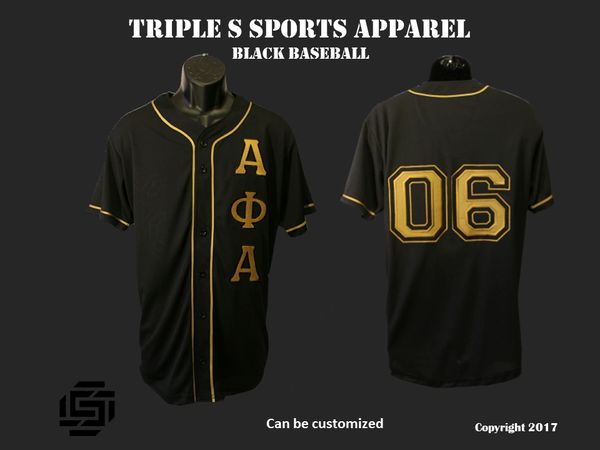 Alpha Phi Alpha Baseball Jersey