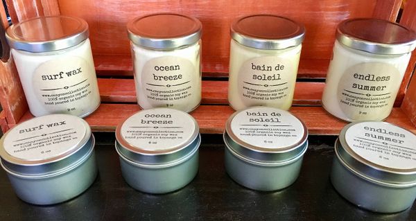 Surf Wax Soy Candle Candles Cbd Welness All Natural Soap