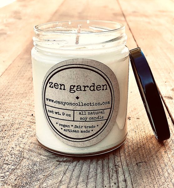 Zen Garden Soy Candle | Candles, CBD Welness, All Natural Soap