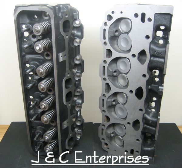 New Pair Of 57 Chevy 350 Vortec 906 Cylinder Heads 1996 2002 Sbc