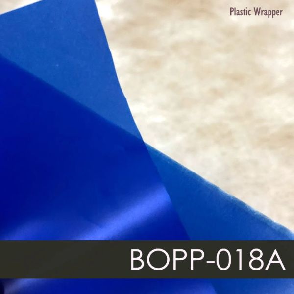 Matte Film Wrapper Blue