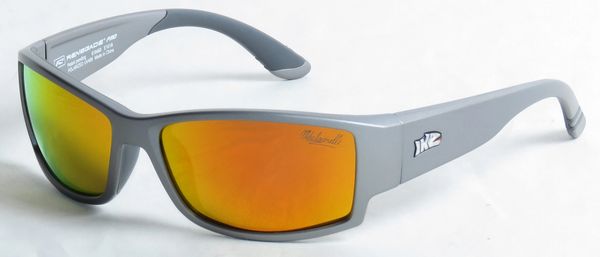 RENEGADE IKE Putty Gray with Brown Lens Multi-Layer Orange