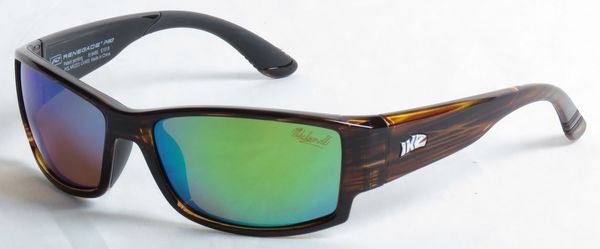 RENEGADE IKE Tortoise Wave with Brown Lens Multi-Layer Green