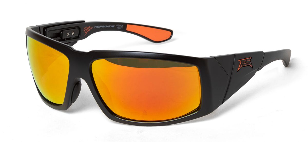 Renegade Pro Performance Angler Fletcher Polarized Fishing Sunglasses - The Answer Black 1 Pair male and Female, adult