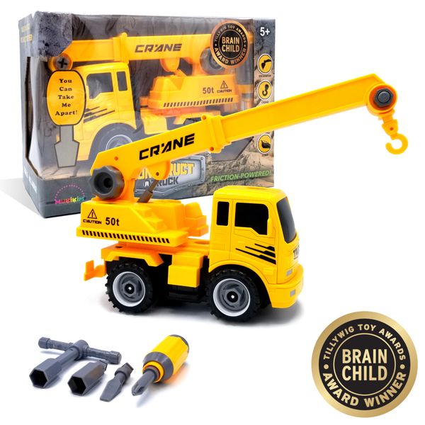 Remote control deals crane truck toy