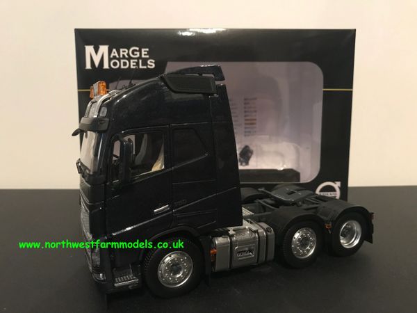 MARGE MODELS 1:32 SCALE VOLVO FH 16 6X2 BLACK